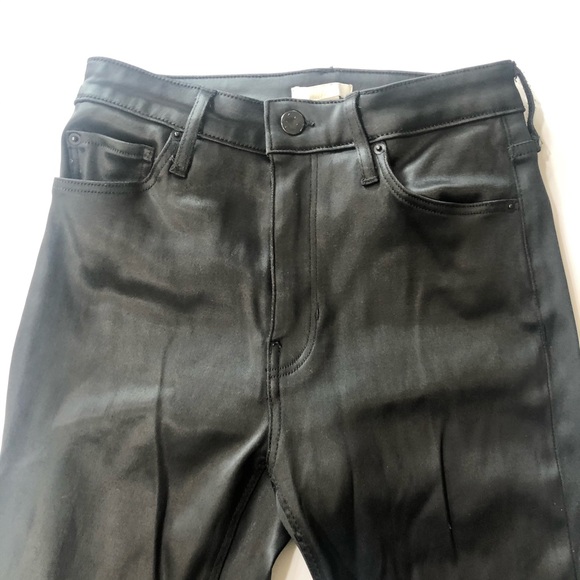 H&M high rise coated skinny jeans - Picture 3 of 8